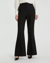 Black Classic Crepe Flared Trouser Pant - FINAL SALE